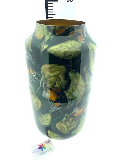 Iron Vase H45 / D24 cm (Groen)
