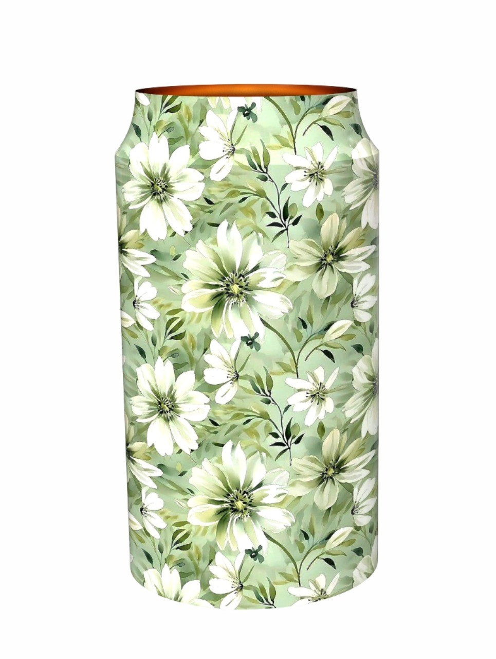 Iron Vase H30 / D18 cm (Lime)