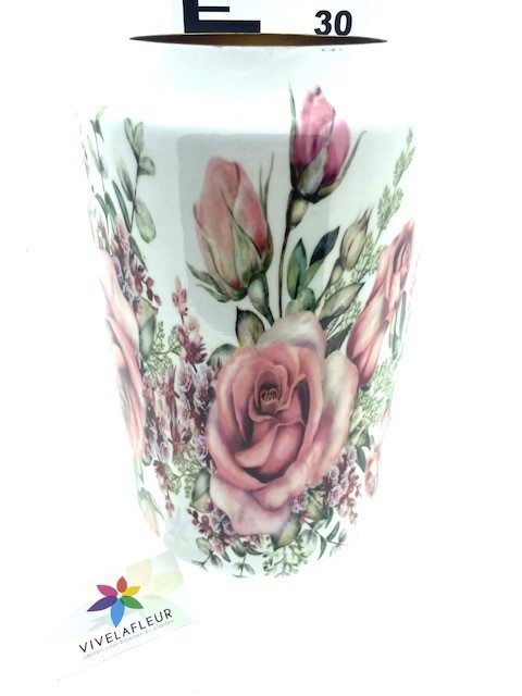 Pre-Sale H30 / D18 cm Rose S