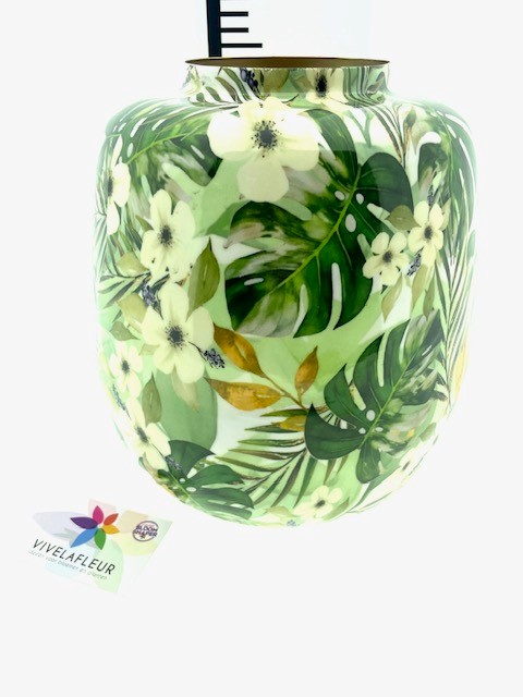 Iron Vase H25 / D23 cm
