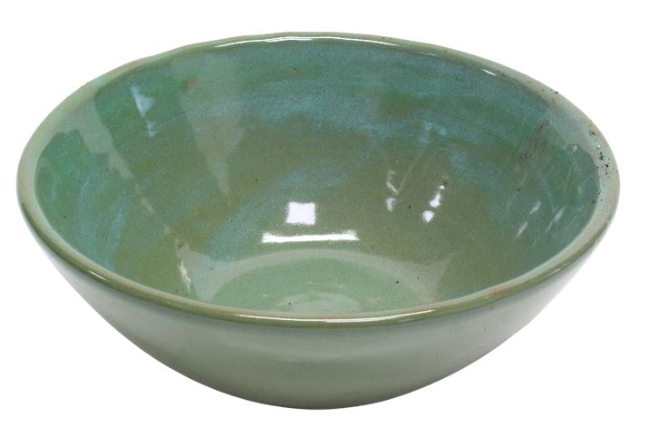 J Ceramic bowl Loes green Ø27 H11