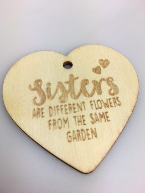 Houten Hartjes 