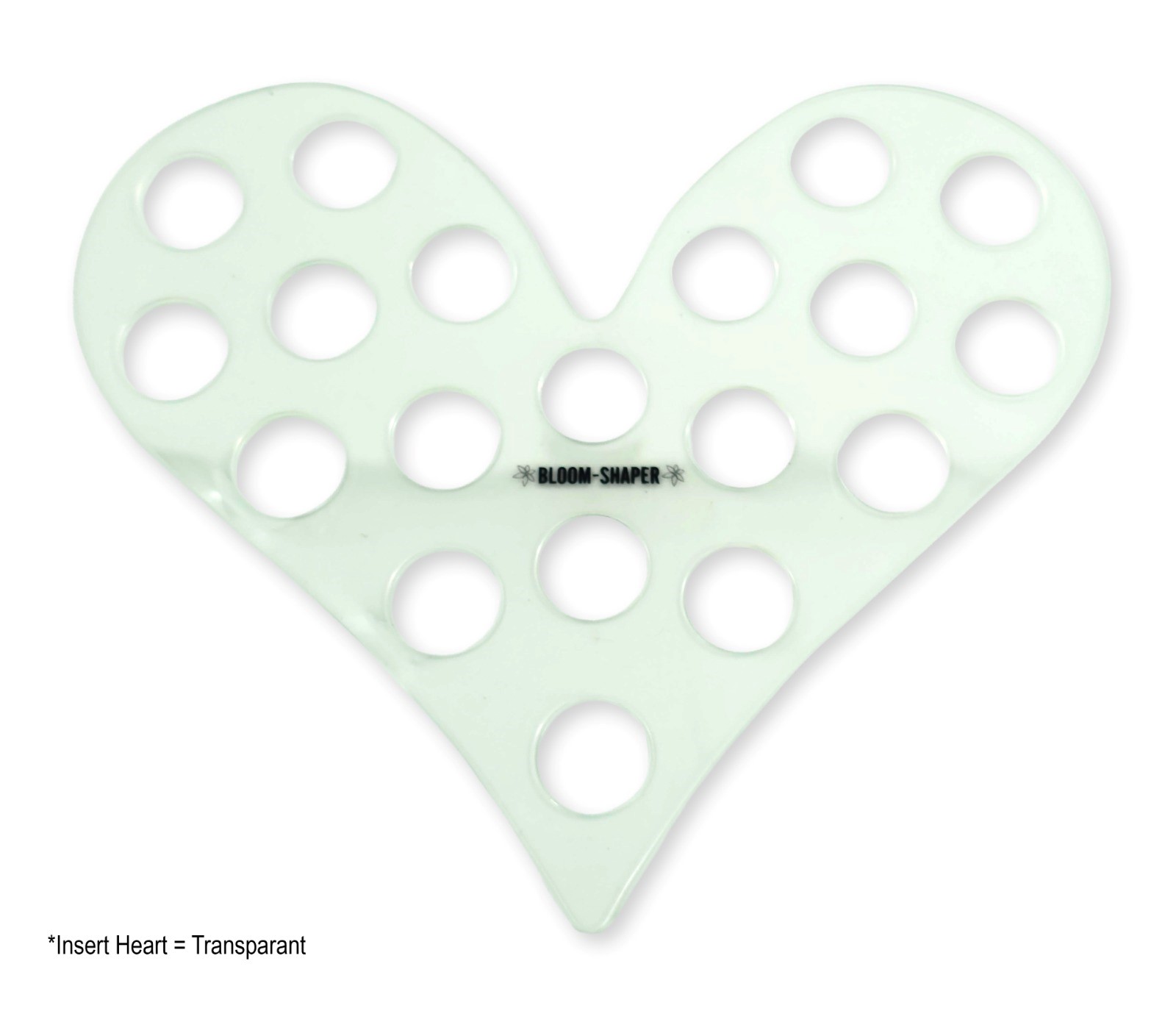 Inleg hart 19 gaten BloomShaper