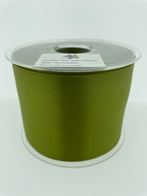 Dubbelzijdig Lint Avocado