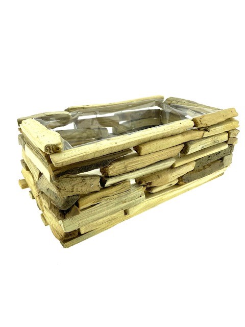 Bak rechthoek hout