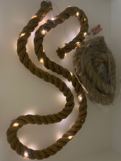 Touw 2,5 Dik met 50 LED, 2 meter lang 