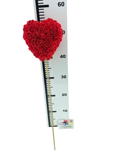 foam hart op stok 55cm Rood