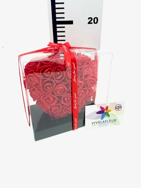 foam hartje aanb rood