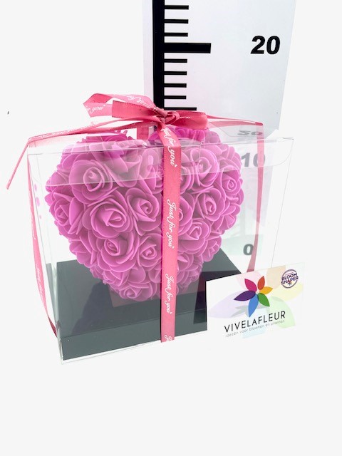foam hartje aanb Hot Pink