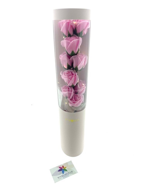 Kokker Roze roses with LED