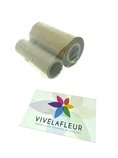 Inkt Mat Goud 1 inch 90mm / 100 meter