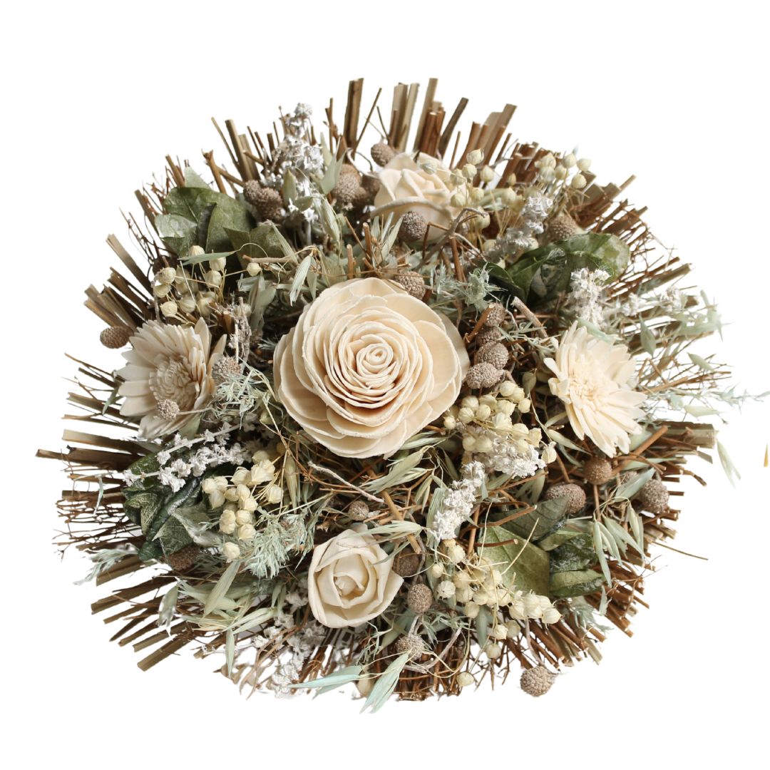 J Bouquet RP medium white			