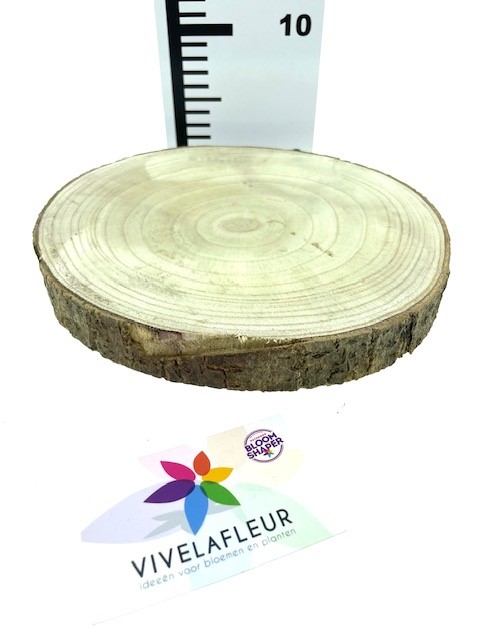 B Slice paulownia wood H3 / D25cm
